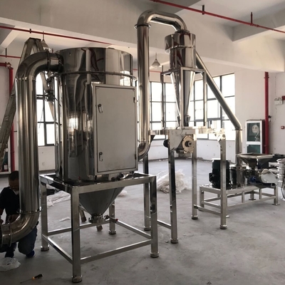 11.5KW চিলি পিপার গ্রাইন্ডার মেশিন সিজনিং আল্ট্রা ফাইন পাউডার গ্রাইন্ডিং মেশিন