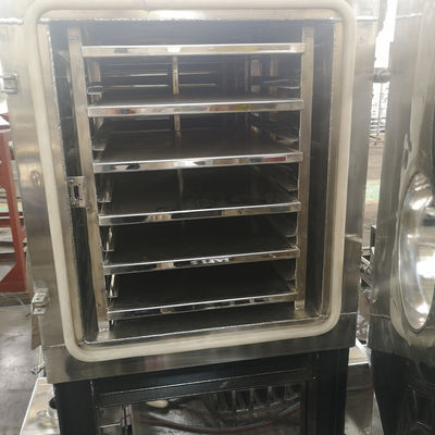 গুণমান  Strawberry Mango Durian Vacuum Freeze Dryer Fungus Hericium Mushroom Drying Machine কারখানা