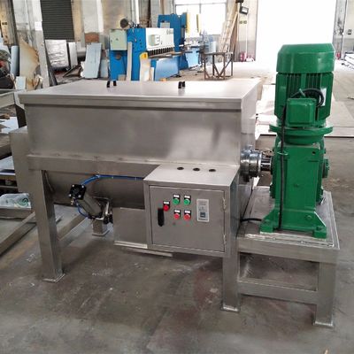 গুণমান  22KW 3000L Horizontal Ribbon Mixer Pigment Dry Powder Blending Equipment কারখানা