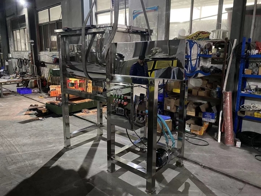 100L থেকে 10000L শুকনো পাউডার অনুভূমিক রিবন মিক্সার ডাবল হেলিক্স ইন্ডাস্ট্রিয়াল পাউডার লিকুইড রিবন মিক্সার