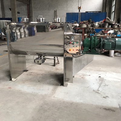 3200kg অনুভূমিক শিল্প সর্পিল মিক্সার স্ক্রু ব্লেড ফিতা মিক্সিং মেশিন
