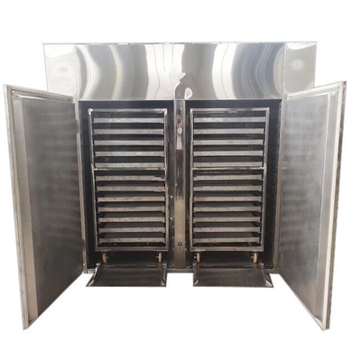 9-15KW কেমিক্যাল হট এয়ার ট্রে ড্রায়ার 304SS ইন্ডাস্ট্রিয়াল ফ্রুট ডিহাইড্রেটর মেশিন