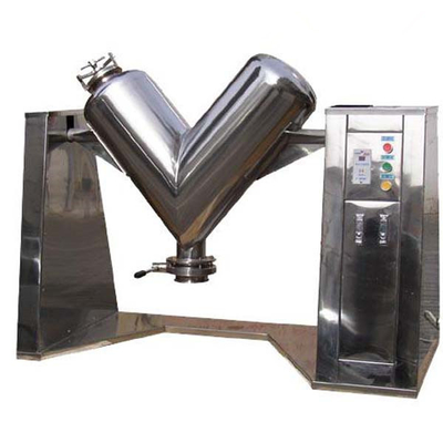 1.5-2.2KW V টাইপ পাউডার মিক্সার প্রোটিন কফি মিল্ক পাউডার মিক্সিং মেশিন