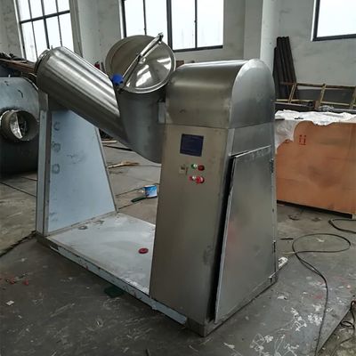 1.5m3 রাসায়নিক ভিটামিন V শেপ পাউডার মিক্সার 4-5.5KW মেডিসিন মিক্সিং মেশিন