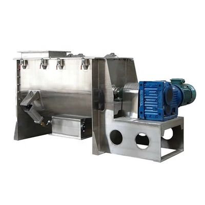 ODM 1000L অনুভূমিক রিবন মিক্সার 500kg / ব্যাচ সিজনিং ব্লেন্ডার মেশিন