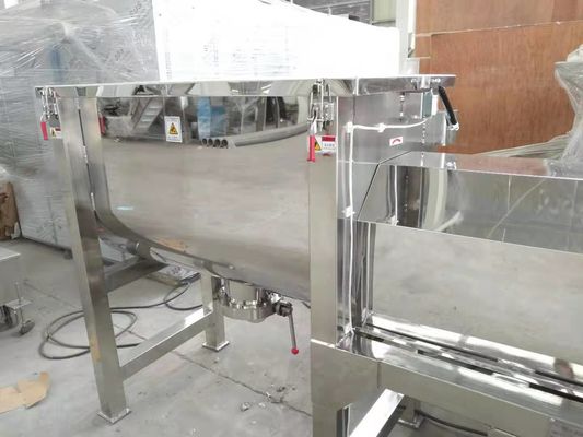 রাসায়নিক পাউডার তরল জন্য 22kw স্টেইনলেস স্টীল ফিতা মিক্সার বহুমুখী