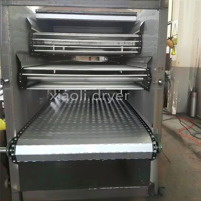 High Throughput Reliable Industrial Drying Machine Continuous Belt Dryer For Grain Pellet Feed