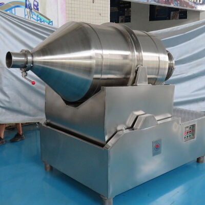 রাসায়নিক শিল্পের জন্য 2000L 5.2kW ইন্ডাস্ট্রিয়াল 2D পাউডার মিক্সার মেশিন
