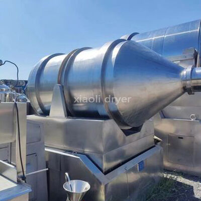 সার শিল্পের জন্য 3000L 8kW ব্যাচ দ্বি-মাত্রিক মিক্সার মেশিন