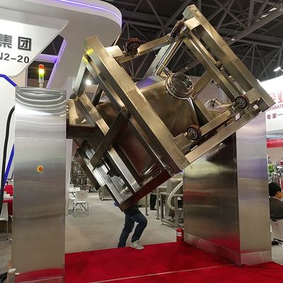 CE 7kW IBC বিন ব্লেন্ডার চালের বীজ শস্য ক্যান্ডি নাট ব্লেন্ডিং মিক্সিং মেশিন