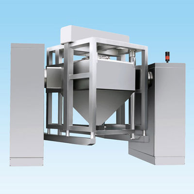 3-10rpm NTC ফুড IBC বিন ব্লেন্ডার স্ক্রু ফিক্সড লিফট হপার মিক্সিং মেশিন