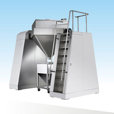 3-10rpm NTC ফুড IBC বিন ব্লেন্ডার স্ক্রু ফিক্সড লিফট হপার মিক্সিং মেশিন