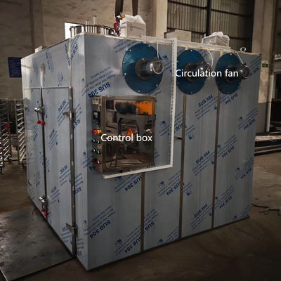 শুকনো ফল তৈরি করতে পিএলসি 4 র্যাক ফার্মাসিউটিক্যাল ড্রাইং ওভেন ইন্ডাস্ট্রিয়াল ড্রায়ার মেশিন