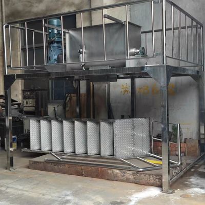 শুকনো পাউডার গ্রানুলস অনুভূমিক রিবন মিক্সার 304 ডাবল হেলিকাল রিবন ব্লেন্ডার