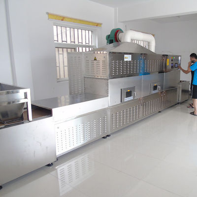 1000 মিমি বেল্ট ক্রমাগত টানেল ড্রায়ার মাইক্রোওয়েভ স্টেরিলাইজার ইন্ডাস্ট্রিয়াল ড্রাইং মেশিন