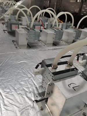 48-60kg/H কাভা পাউডার মাইক্রোওয়েভ টানেল ওভেন ইন্ডাস্ট্রিয়াল ড্রাইং মেশিন